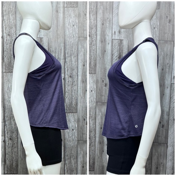 ⭐️Lululemon Twist & Reach Tank in Heathered Aeon [1689] - Picture 3 of 7